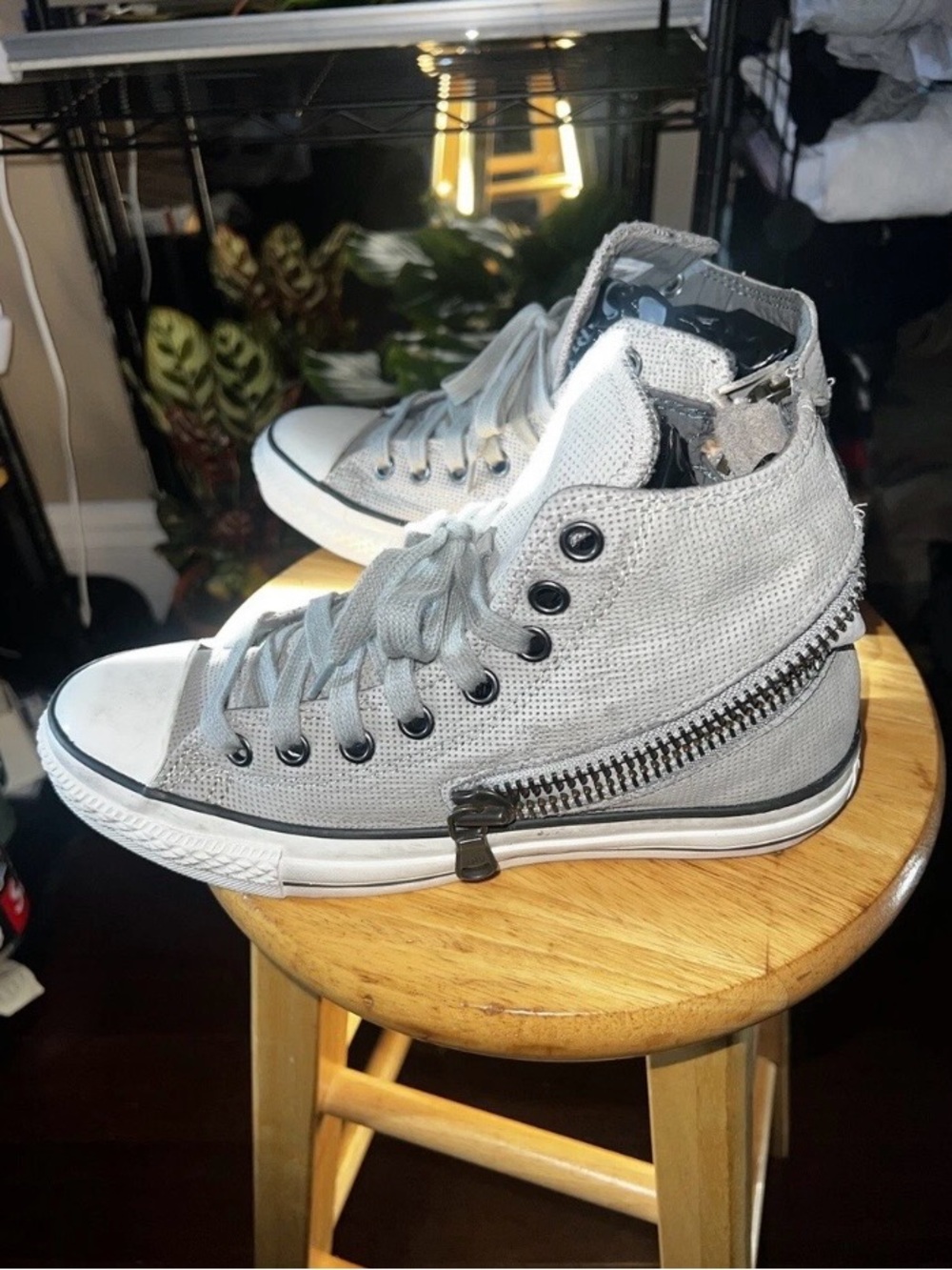 John Varvatos Converse High Tops - Picture 1 of 5